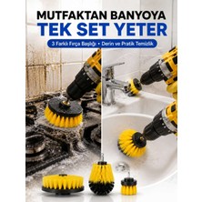 Bin1çeşit Profesyonel Matkap Ucu Temizlik Fırçası 3’lü Set
