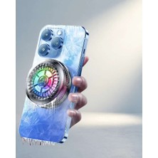 Mobil Oyun Için Rgb Işıklı Telefon Soğutucu Fan