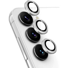 Bin1çeşit Galaxy A34 5g Valdez Metal Kamera Lens - Gümüş