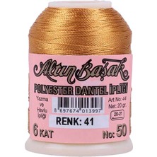 Bin1çeşit Altınbaşak Oya ve Dantel Ipi 20 gr - Royaleks - No: 041