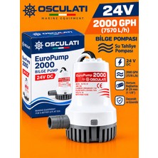 Osculati Sintinepompası 24VOLT 2000 Gph