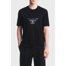 Emporio Armani Pamuklu Yuvarlak Yaka T Shirt Erkek T Shirt EM006765 AF10017 UC001