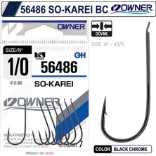 Owner 56486  So-Karei Bc Olta Iğnesi No:3/0