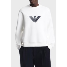 Emporio Armani Pamuklu Yuvarlak Yaka Sweat Erkek Sweat EM007315 AF10013 U0003