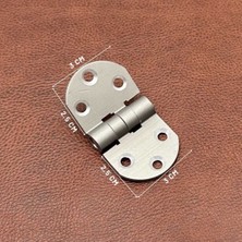 Koldoor Star Oval Alüminyum Yaprak Menteşe 3x2,5 cm 2 Adet
