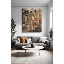 Şehzat Design Paul Gauguin’in Yaptığı "noa Noa (Fragrant / Duftend)" Adlı Eseri Dikey Kanvas Tablo 3728