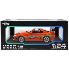 Hobbiez World 1/24 Toyota Supra Turuncu