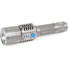 Bin1çeşit Baretta BRS18 Oto Şarjlı T6 LED 3000 Lümen El Feneri