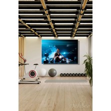 Şehzat Design Cekoratif Yatay Kanvas Tablo Tekli Spor Salonu Fitness Eğitimi Egzersiz 1590