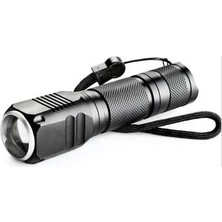 Magicool F.b.ı F-82 T6 LED Zoomlu 2000 Lm Yüksek Işık Şarjlı El Feneri
