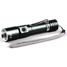 Magicool F.b.ı F-90 Aluminyum Kaplama Mıknatıslı Şarjlı El Feneri