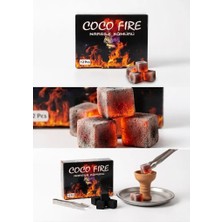 Coco Fire Hindistan Cevizi Kabuğu Nargile Kömürü 250 Gr