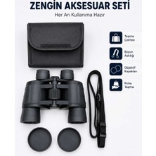 Bin1çeşit 20X Büyütmeli Profesyonel Dürbün | Hd Optik Lens Taşıma Çantalı ve Boyun Askılı