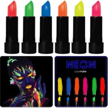 Mudanis Glowpaint 6’lı Neon Boya – Uv Işıkta Parlayan Makyaj Seti