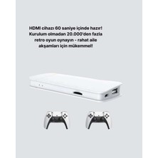 Bin1çeşit Retro Oyun Konsolu 20.000 Oyun 4K Görüntü Kalitesi