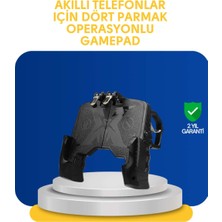 Bin1çeşit Gerçekçi Oyun Deneyimi Sunan Dört Parmak Mobil Gamepad