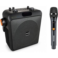 Rose Voice HP-503-E 70 Watt Kablosuz El Mikrofonlu Usb-Sd-Bluetooth Taşınabilir Ses Sistemi