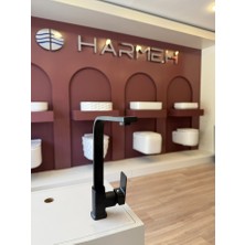 Harmeh Concept 6122 B Eko Kare Kuğu Evye Bataryası Siyah