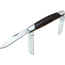Magicool K-15 Falkon Üç Ağızlı / Üçlü Çakı 18 cm - Ahşap Saplı, Manuel