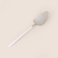 Evidea Kitchen Raya Servis Spatulası - Platin / Beyaz