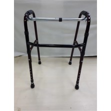 Medikalbim Hareketli Walker Bordo Renk - 25 ' Lik Metal Profil