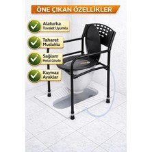 Medikalbim Pratik ve Şık Medikal Tuvalet Alaturka Uyumlu Taharet Musluklu