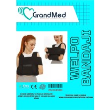 Medikalbim Welpou Bandajı Omuz Çıkığı Kırığı Köprücük Kemiği Kırığı Kol Askısı
