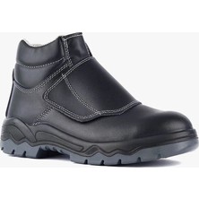 Mekap Loder 026 S2 Çelik Burunlu Kaynakçı Iş Botu-Sıyah