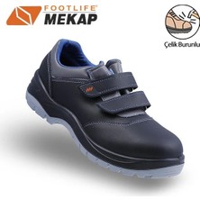 Mekap Jüpiter 108 S2 Çelik Burunlu Cırtlı Iş Ayakkabısı-Sıyah