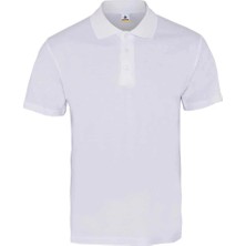 My Form Comfort Polo Yaka T-Shirt-Beyaz
