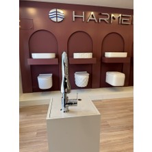 Harmeh Concept 9114 C Yerli Menekşe Sipiralli Evye Bataryası Krom
