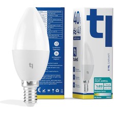 Happy Trend Redeem C37S E14 Mum Ampul, Titreşimsiz, Göz Konforu, 497 Lümen, Ilık Beyaz, 3000 Kelvin