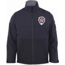 My Form Özel Güvenlik Softshell  Mont-Sıyah