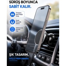 Bin1çeşit Mıknatıslı Araç Içi Telefon Tutucu Havalandırma Izgarasına Takımına Uygun