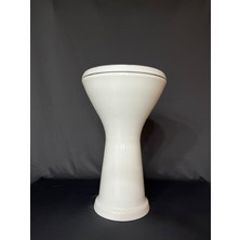 Vatan Darbuka Düz Beyaz Model