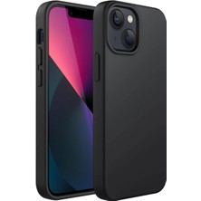 Efnaz Style Apple iPhone 14 Plus Kılıf First Silikon - Siyah