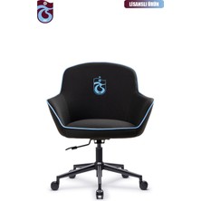 Fanchair x Trabzonspor Icon Siyah Kumaş Çalışma Koltuğu