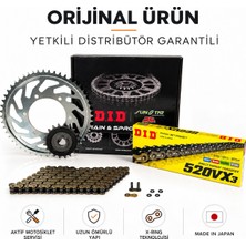 DID Dıd Ducati Scrambler 400 Zincir Dişli Seti (2016-2021) X-Ringli Zincir (Gold Renk)