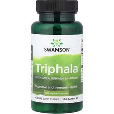 Swanson Vitamins, Triphala With Amla, Bihara & Haritaki, 500 Mg, 100 Capsules