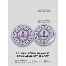 Milli Eğitim Bakanlık Arma Logo 2 Li