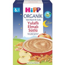 Efnaz Style Organik Iyi Geceler Sütlü Yulaflı Elmalı Tahıl Bazlı Ek Gıda 250 gr