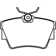 Vw Transporter 1990-2003 Fren Balata Arka Fisli 7d0 698 451 F Nextpart