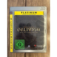 Bethesda Ps3 The Elder Scrolls Iv Oblivion Orjinal Oyun 10/10 Kondüsyon Kitapçıklı ve Haritalı Almanca Kapak