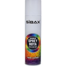 Sibax Akrilik Sprey Boya 250ML Mat Vernik 0915