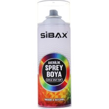 Sibax Akrilik Sprey Boya 400ML Parlak Vernik