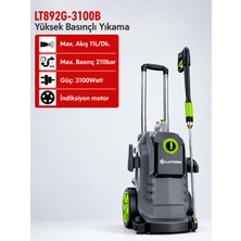 Lutian LT892G-3100B 3100 W. 210 Bar Yüksek Basınçlı Yıkama Makinesi