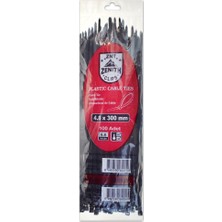 Zenith Zenıth Kablo Bağı & Cırt Kelepçe 4,8*300 mm Siyah PK:100