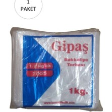 Bakkaliye Naylon Torba 1'kg Lık 20X30 cm 1 Paket (Takriben 360 Adet) Mudanis