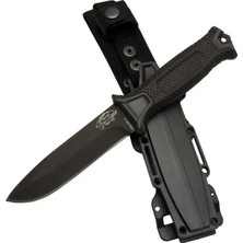 Efnaz Style Tiger Tactical Htm 1041 A Siyah Outdoor / Survival Bıçak 27CM - Kauçuk Sap, Kılıflı, Kutulu