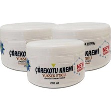 Bezos Çörek Otu Kremi White Box 200 ml  Rahatlatıcı Bakım Masaj Kremi x 3 Ad